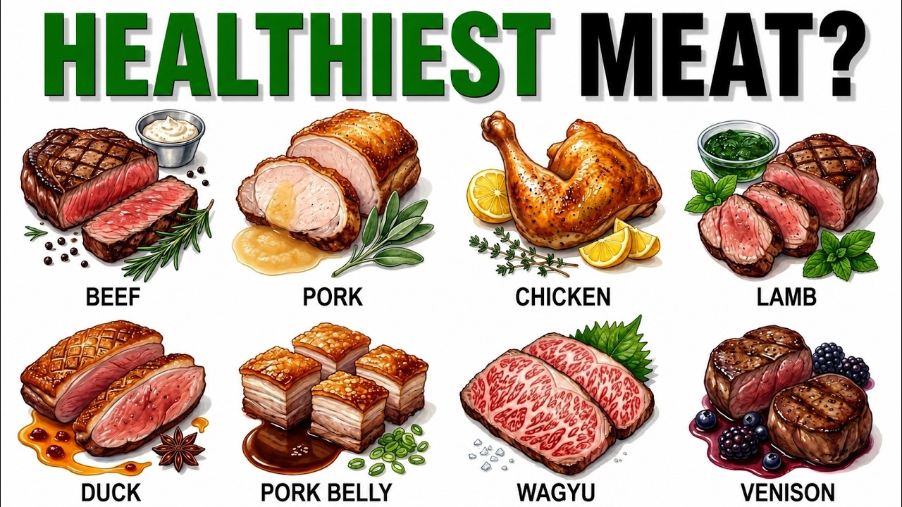 what is the healthiest meat? - YouTube