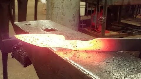 Intro to Bladesmithing, Part 1: Forging