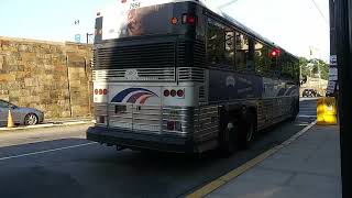 NJT (Retired) 2002 MCI D4000 #7954 on route 160