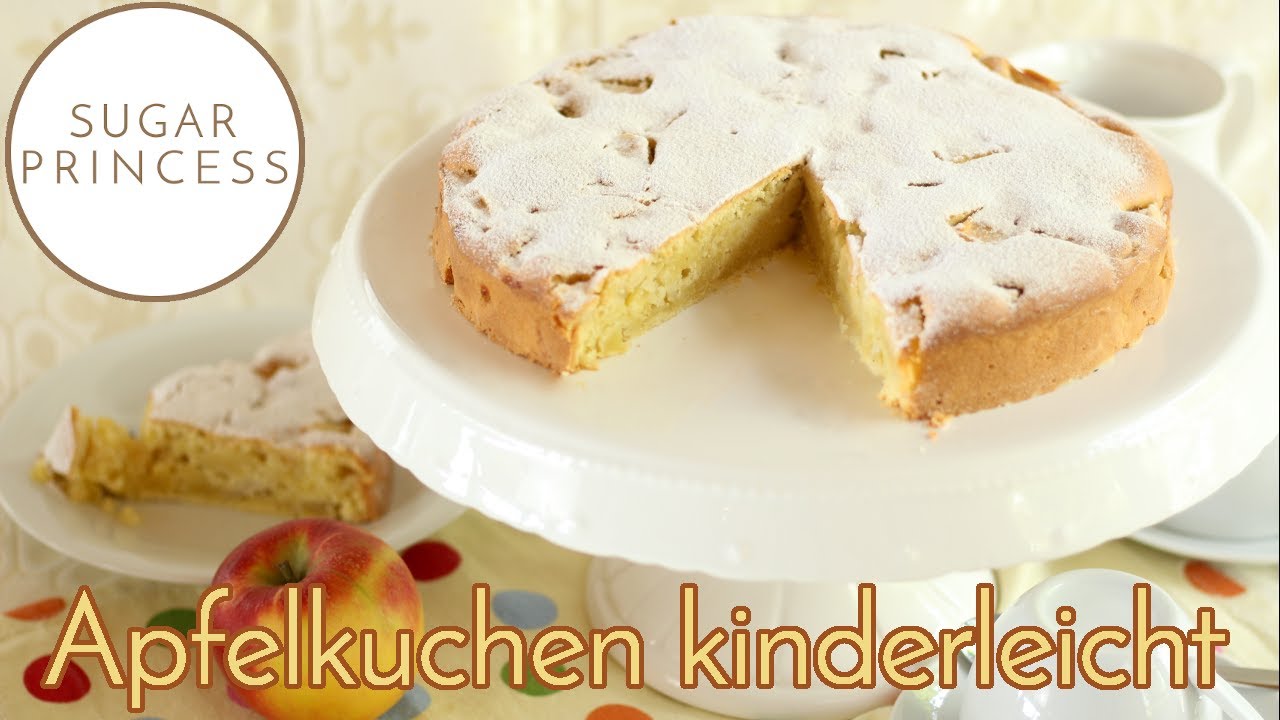 Kinderleichter, schneller Apfelkuchen mit Dorothea | Rezept von Sugarprincess