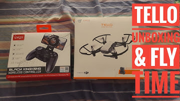 DJI 2020 TELLO DRONE AND IPEGA CONTROLLER REVIEW BEST BEGINNER DRONE #dji #tellodrone #drone #ipega