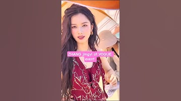 zhang jingyi at VOGUE event #zhangjingyi #vogue #cdrama