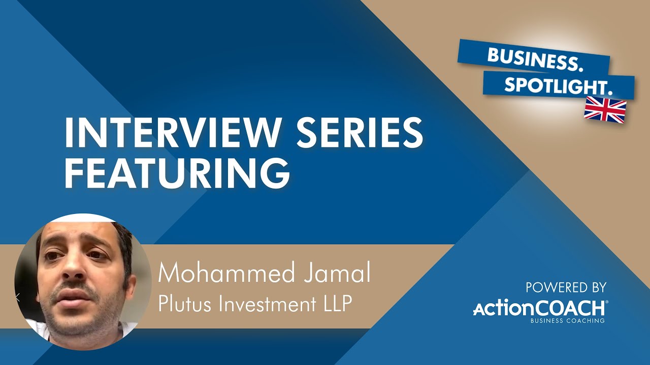 Spotlight Interview with Mohammed Jamal from Plutus Investment Group