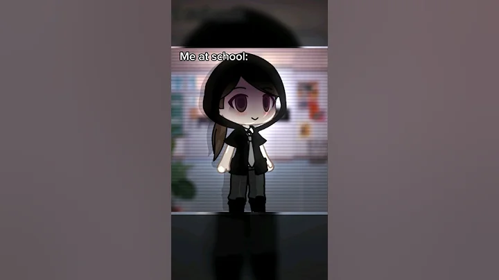 Me at school VS me at home #gacha #gachaclub #gachameme #gachalife #meme #edit #gachatrend #viral