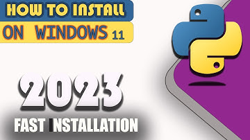 Quick installation of Python for Windows 10-11(2023) | PyThon 3.11 +