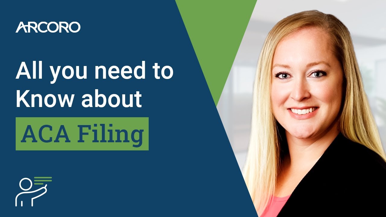 ACA filing walkthrough - Arcoro HR software