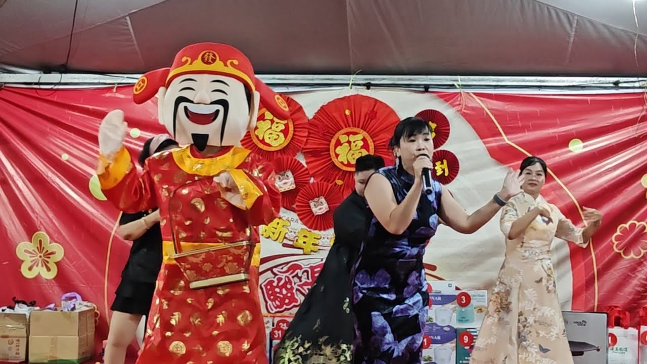 28.2.2026 同仁佛堂主办新春联娱晚会，有美食、幸运抽奖、财神爷派红包和精彩的歌舞。❤️❤️❤️