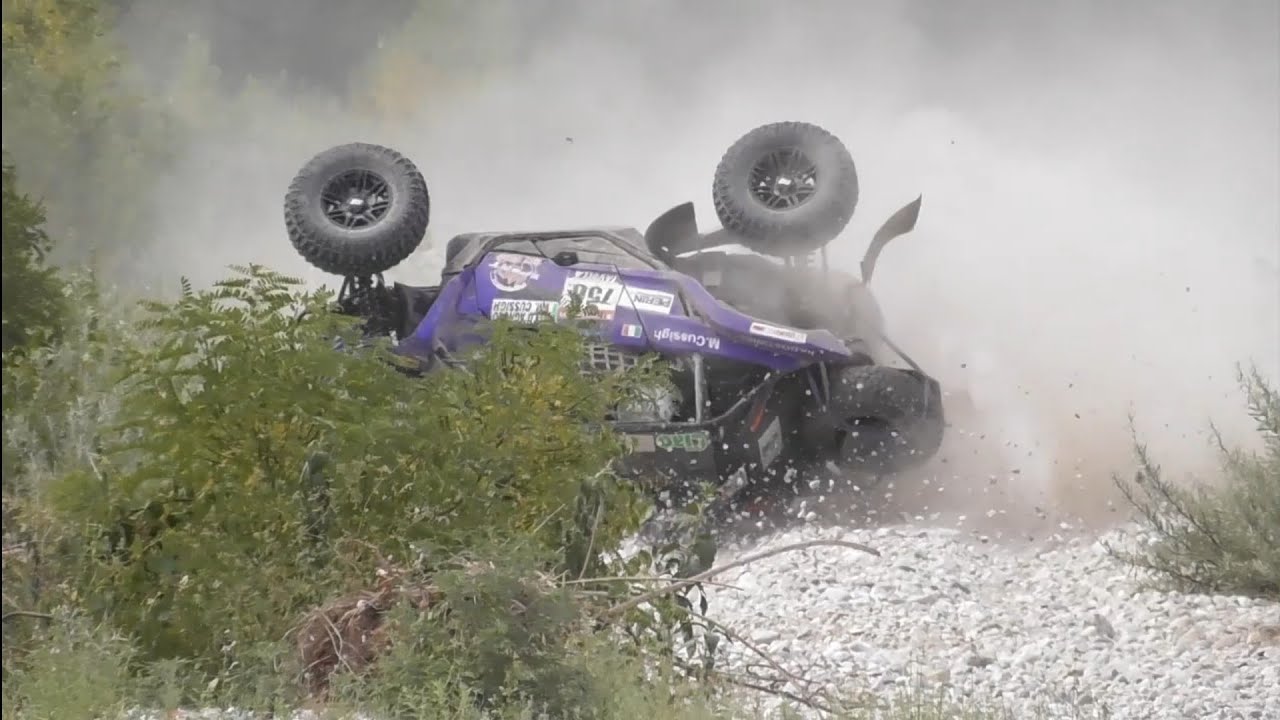 Italian Baja 2025 - Big Crash, Jump & Mistakes