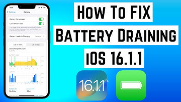 How to FIX iOS 16.1.1 Battery Drain Issue on iPhone
