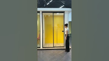 Cửa slim 2 cánh mở lùa #cuaslim #stslim #phukiencua #xuhuong