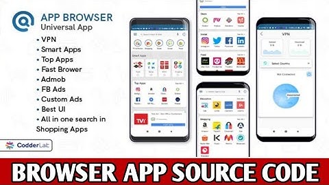 Make UC Browser App || App Browser All on one app with VPN || Make browser app in android studio