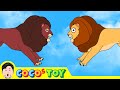 Lazy lion has changedㅣanimals story for kidsㅣCoCosToy