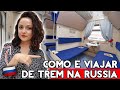 VLOG: VIAGEM NO TREM MAIS POPULAR DA RÚSSIA! 😲 QUANTO EU PAGUEI?