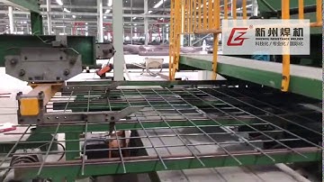 Semi-automatic steel mesh welding machine