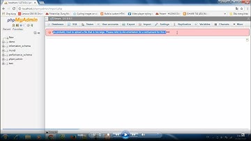Sửa lỗi upload file SQL lên Host XAMPP
