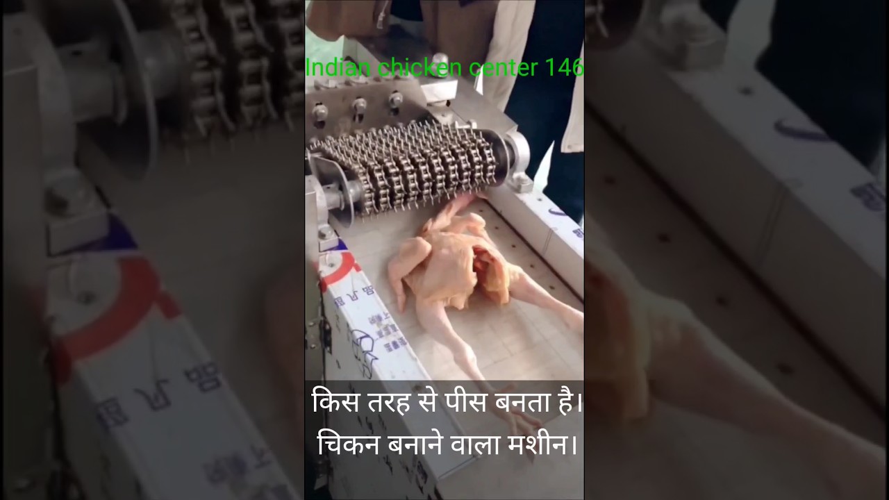 आप कभी नहीं देखें होंगे मुर्गा काटने वाला मशीन 