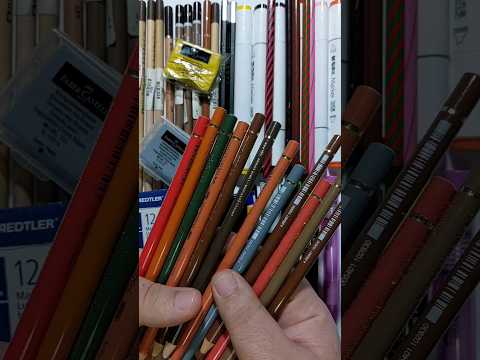 مشترياتي من أقلام التلوين وأدوات الرسم بالتفاصيل   رسم