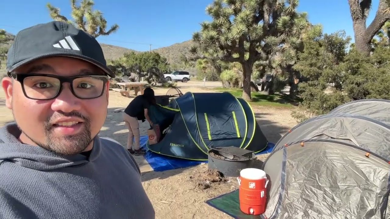 Winter Camping at Joshua Tree