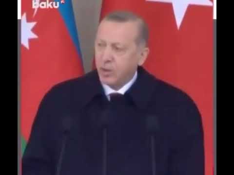 #Erdoğan #Azerbaican Hardan sənin oldu bizim #Qarabağ Adi sahibini demirmi AŞKAR!!!!....