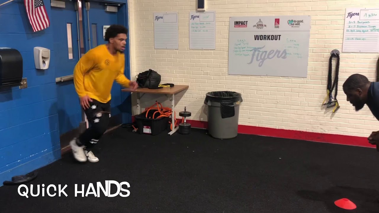 Pass rush drills, working coming over the edge! YouTube