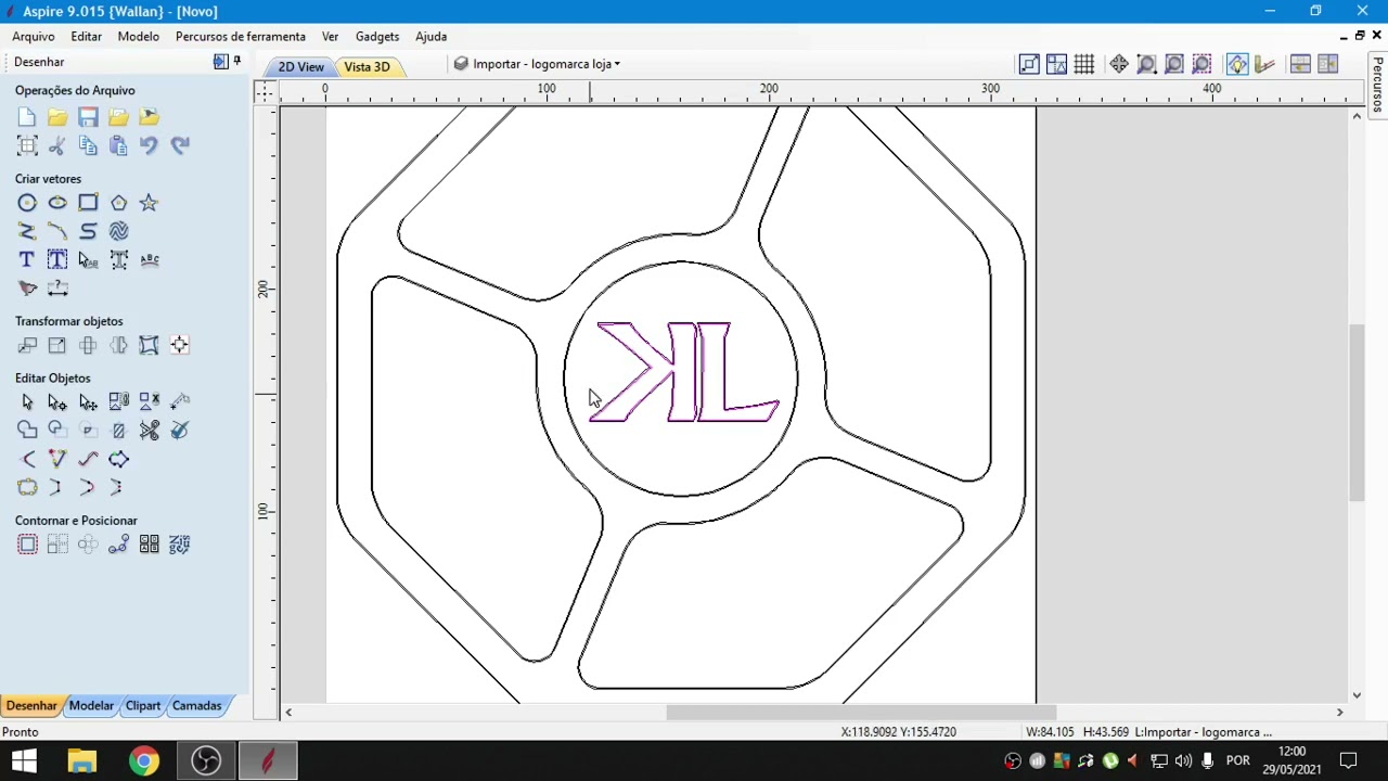 😱 ASPIRE 9.5 😱  petisqueira personalizada do zero