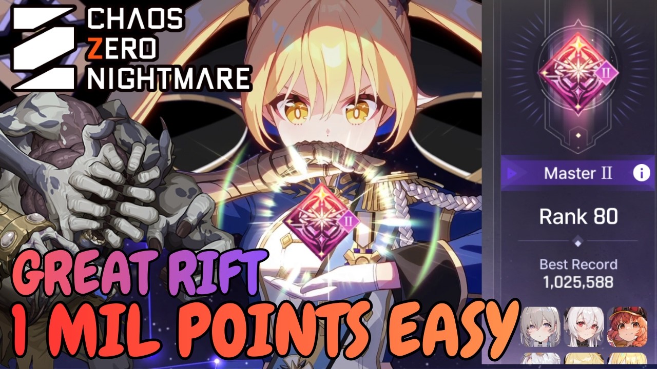 [CZN] HOW TO REACH 1 MIL POINTS - GREAT RIFT COLOSSUS