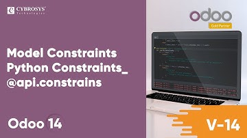 Model Constraints Python Constraints | Odoo Development Tutorial