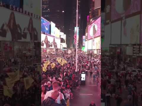 The city that Never SLEEPS! Times Square NewYork 🍎