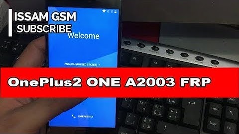 OnePlus2 ONE A2003 REMOVE FRP IN MARSHMALLOW 6.0.1