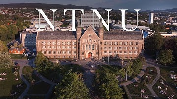 Norwegian University of Science and Technology from the air | NTNU | Trondheim | Norway