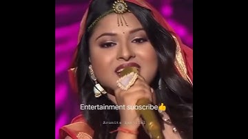 arunita kanjilal | indian idol #entertainment #whatsappstatus #shorts