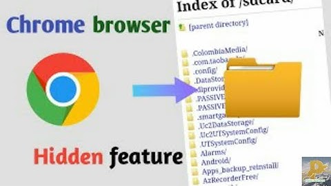 HOW TO ACCESS OUR SD CARD THROUGH CHROME |CHROME SECRET TRICK|IN TELUGU