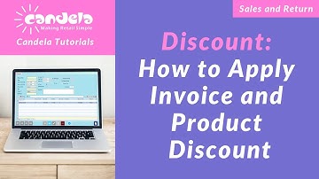 Retail Software: How to Apply Percentage Discount on Products and Invoices