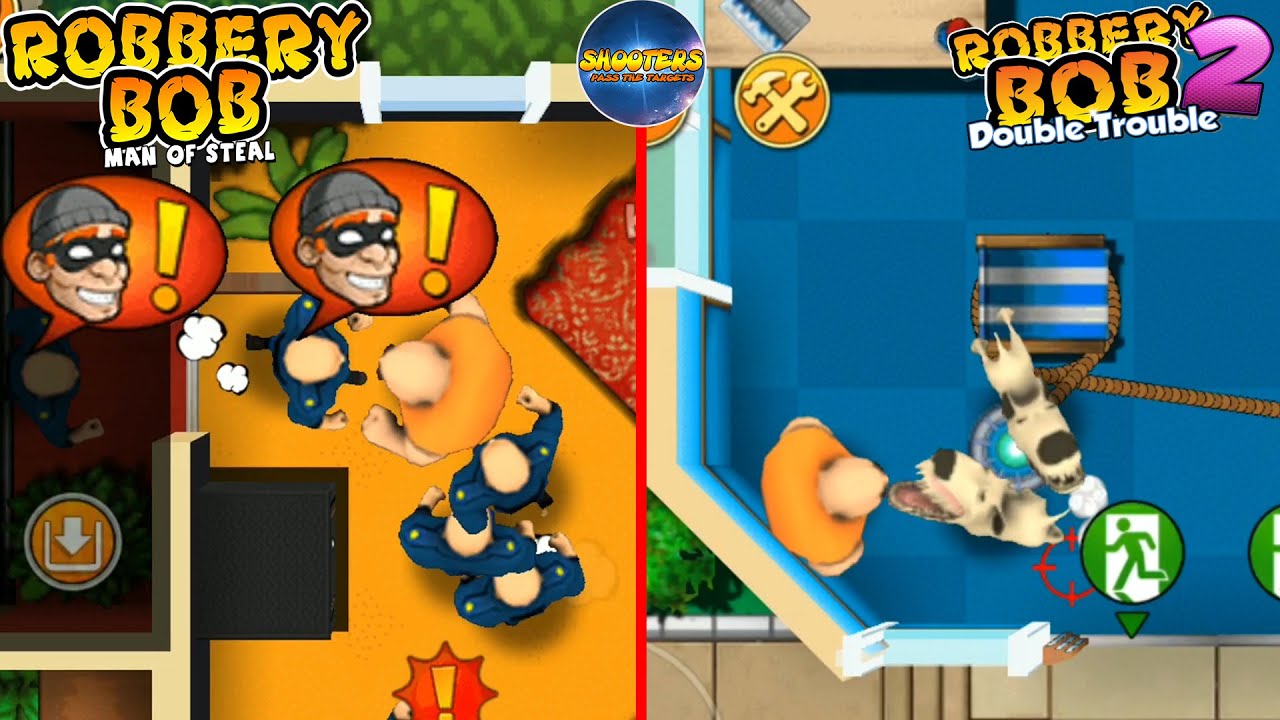 Robbery Bob 1 Vs Robbery Bob 2 - Biff Prison Bob 1 Vs Biff Prison Bob 2 #13