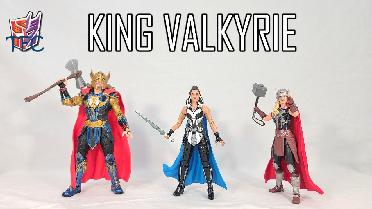 Hasbro Marvel Legends Series Thor: Love and Thunder King Valkyrie  Build-A-Figure 6-in Action Figure