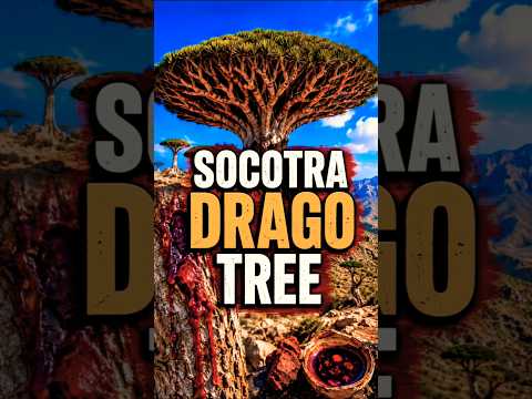 Socotra Dragon Tree 😨😱 #shorts