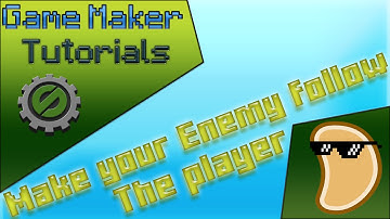GameMaker Tutorial - How to make an Enemy follow the Player (Simple and Easy)