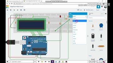 Simulasi Gabungan Sensor LDR dengan LCD 16x2 pada arduino Uno menggunakan Aplikasi Tinkercad