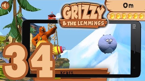 Grizzy and the Lemmings The cannon!! Part 34 (ANDROID/IOS)