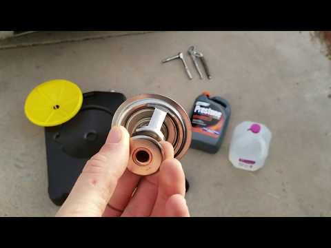 How to Change a Thermostat - With Coolant Drain and Purge (Saturn Vue 2004-2007)