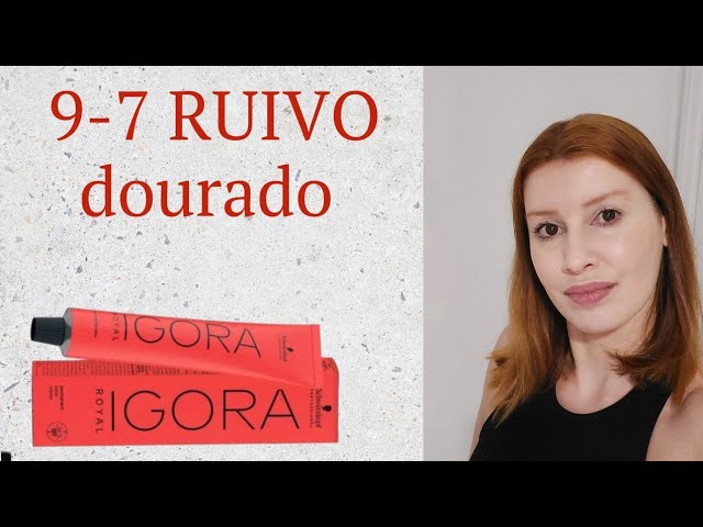 Igora 9.7 + 8.4 Mudando o tom do ruivo em casa #beleza #cabelo #ruivo 