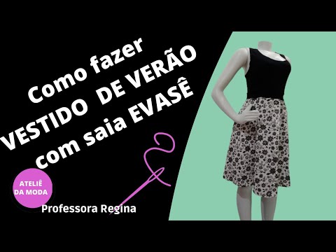 Vídeo: Como Costurar Um Padrão De Vestido De Verão