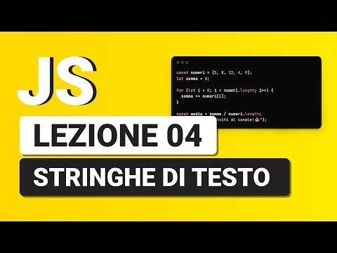 Video: Come si controlla se una stringa è alfanumerica in Javascript?