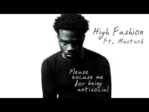 Roddy Ricch - High Fashion (feat. Mustard) [Official Audio] 