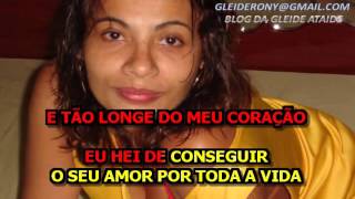 Video thumbnail of "PERTO DOS OLHOS LONGE DO CORAÇÃO DORI EDSON KARAOKE"