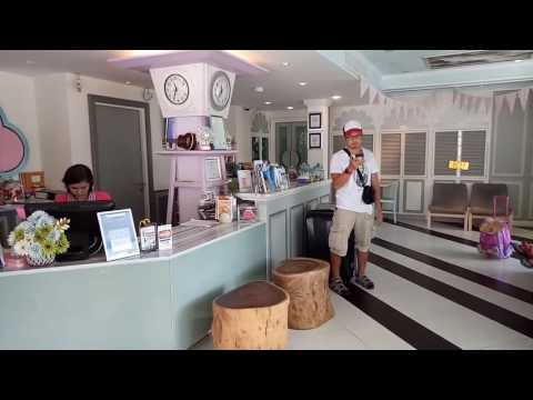 Cute lobby of The Tint Hotel at Phuket Town