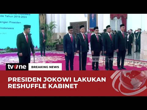 Presiden Jokowi Lakukan Reshuffle Kabinet | Breaking News tvOne