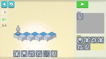 Lightbot Code Hour : Loops 1-6