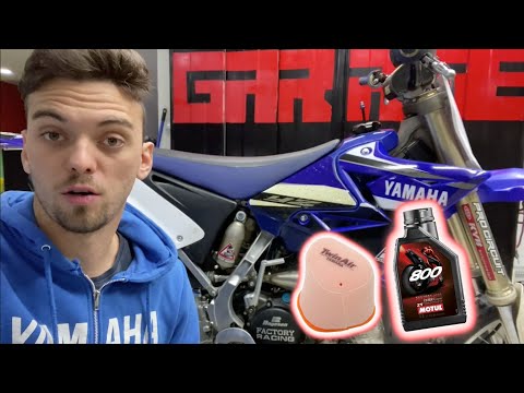 Che manutenzione c&rsquo;è da fare per una Yamaha Yz 125 2Tempi?! (check olio-filtro-serraggi moto)