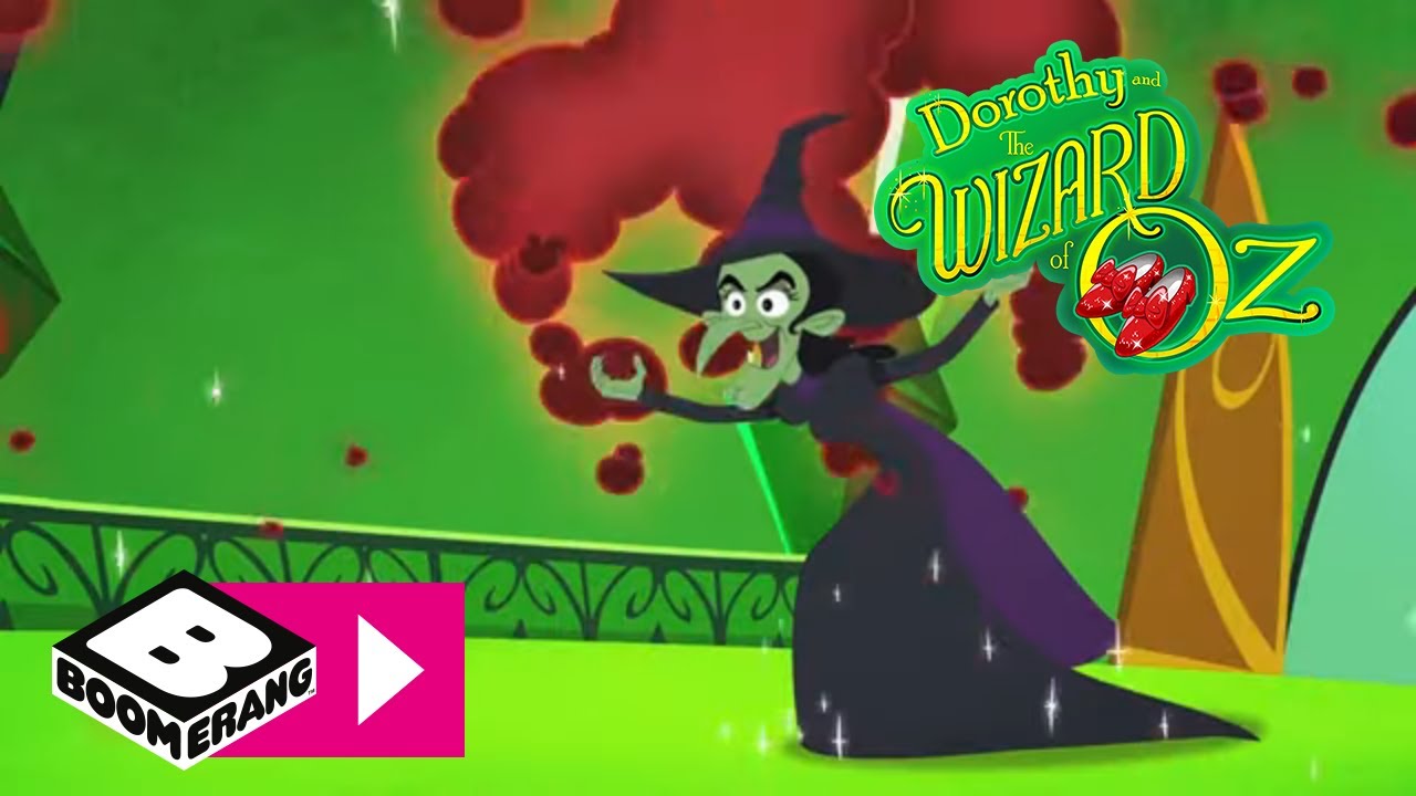 El regreso de la Bruja Malvada Dorothy y el Mago de Oz Boomerang